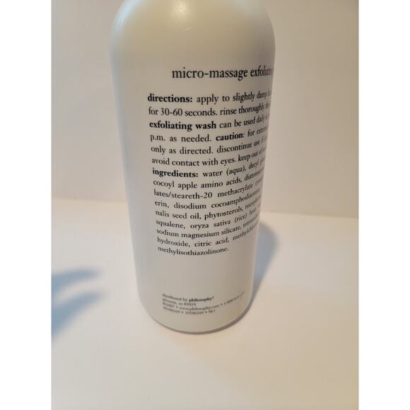 NEW SEALED Philosophy Micro Delivery Exfoliating Wash Cleanser 32 oz - Picture 5 of 10
